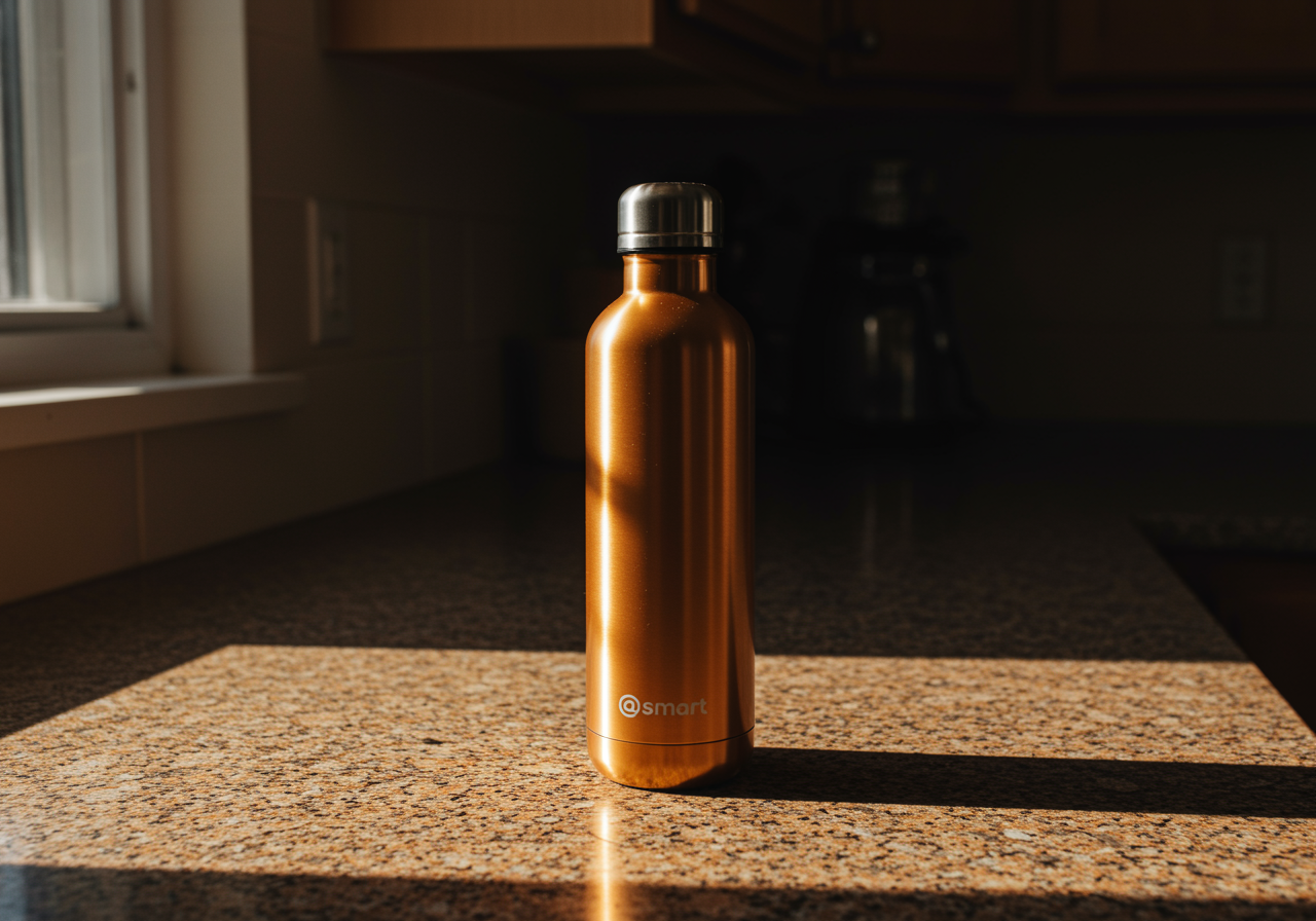 ขวดน้ำอัจฉริยะ – ดื่มน้ำให้เพียงพอด้วยการแจ้งเตือน