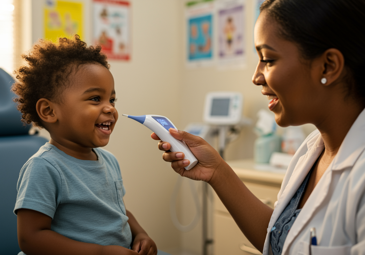 เครื่องวัดอุณหภูมิอัจฉริยะ – การอ่านค่าที่แม่นยำ