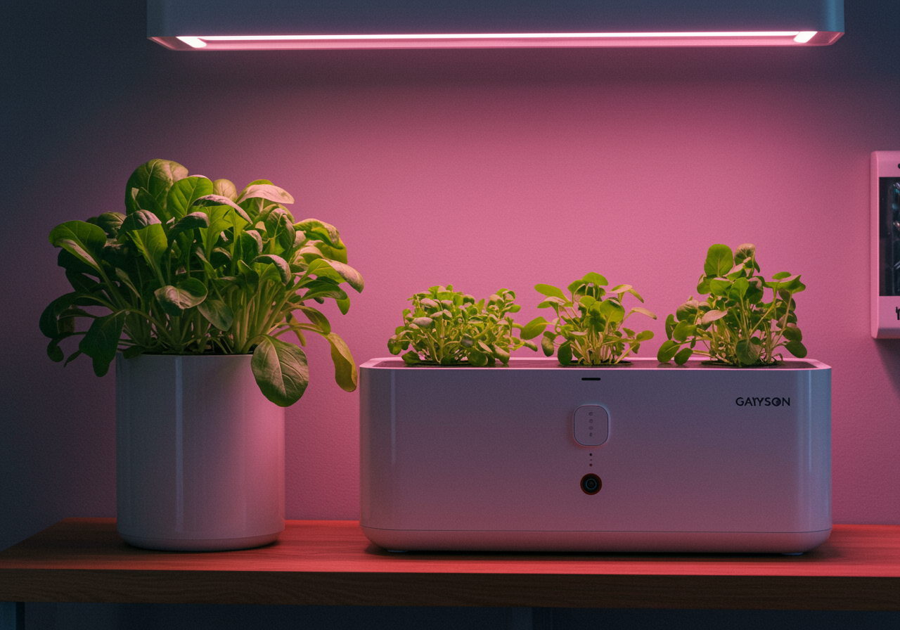 ระบบสวนอัจฉริยะ: ปลูกผักสดในร่มได้ตลอดปี