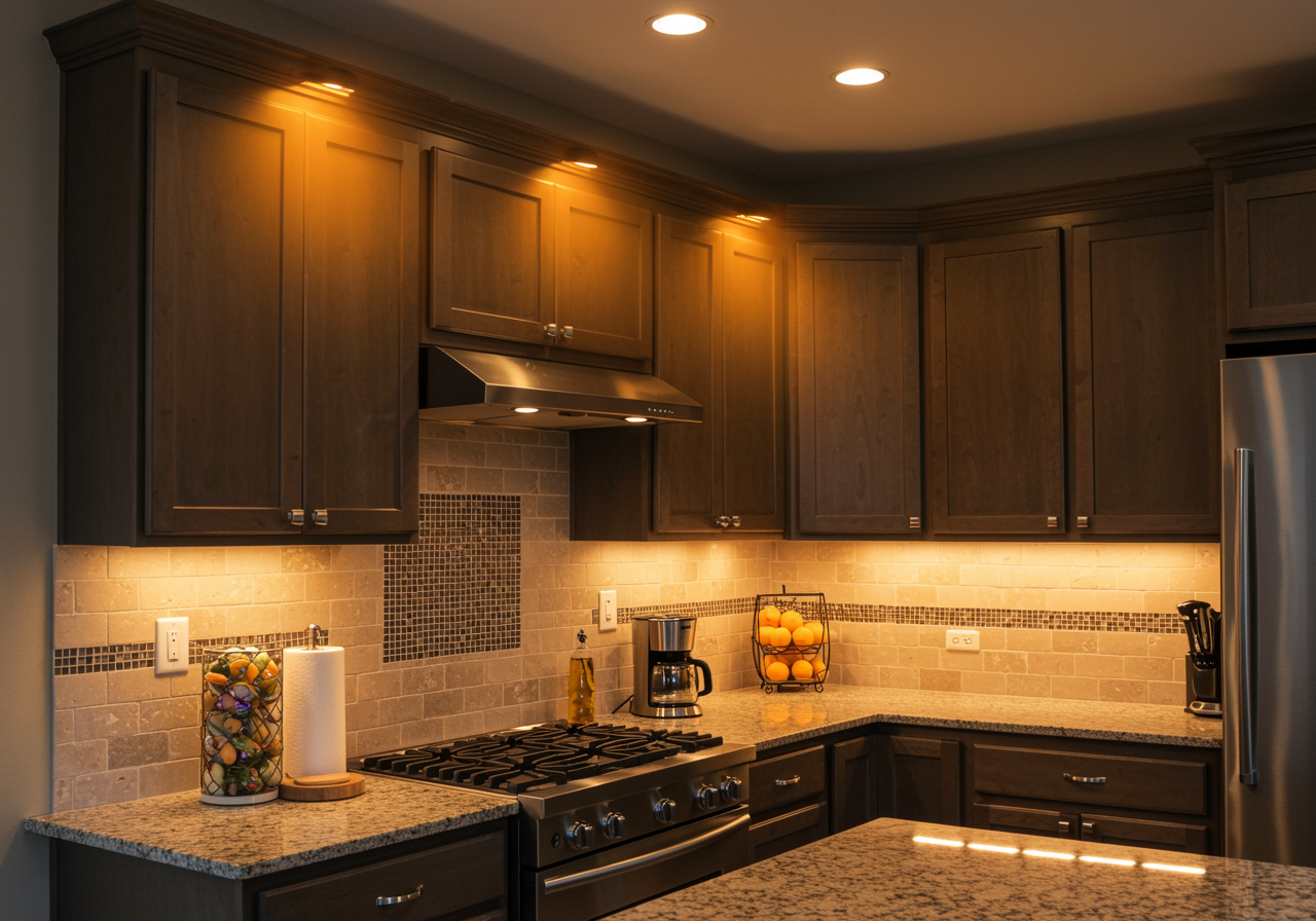 ระบบไฟส่องสว่างใต้ตู้อัจฉริยะ: ส่องสว่างพื้นที่ของคุณ