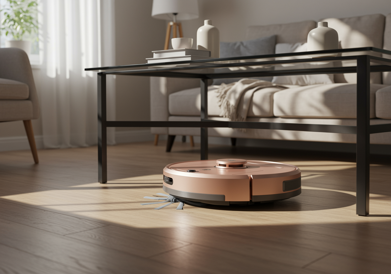 หุ่นยนต์ดูดฝุ่นอัจฉริยะ: ทำความสะอาดได้อย่างง่ายดาย